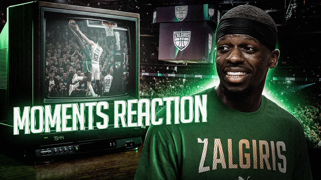 Sylvain Francisco reacts to highlights of his greatest moments in Kaunas lt
