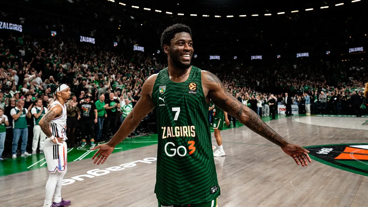 Three Zalgiris plays featured in EuroLeague’s Top 10 blocks of the season lt